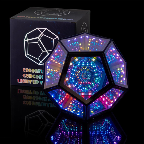 Infinity LED lamp 8D effect